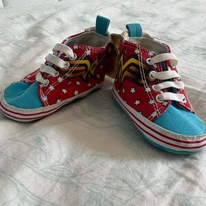 DC Comics Red and Blue Star Sneakers